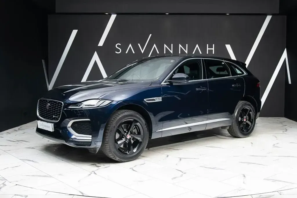 Used Jaguar F-Pace R-Dynamic 204 HP (150 kW) 2021 Blue SUV