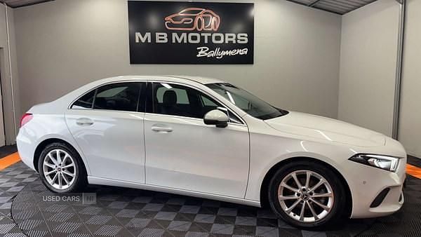 White Used 2019 Mercedes A180 Executive Sedan | £17,495 (Fair price) - Image 1/4