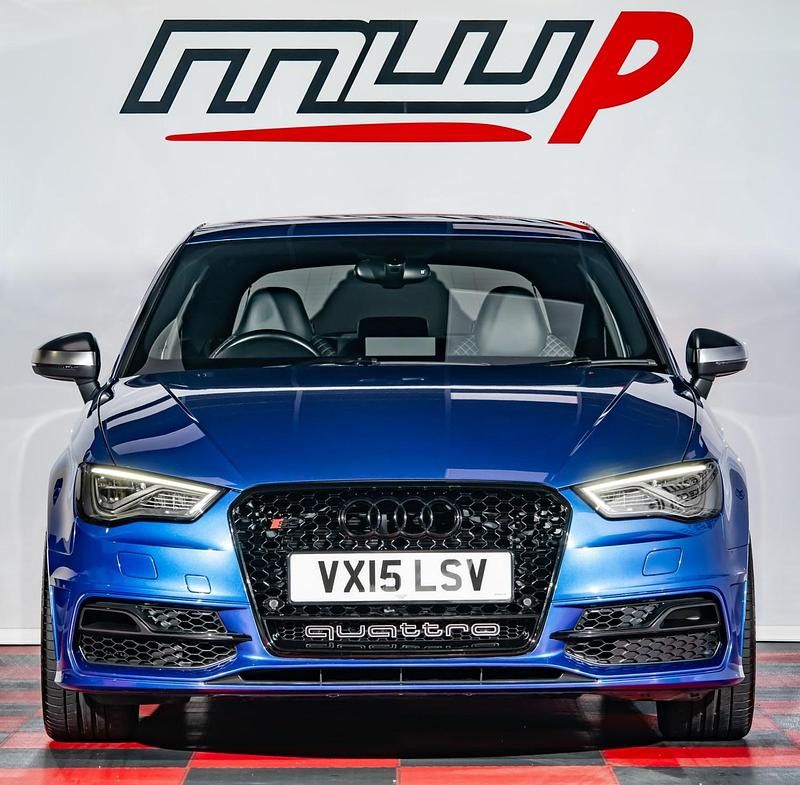 Used Audi S3 Sportback Comfort 300 HP (220 kW) 2015 Blue Hatchback