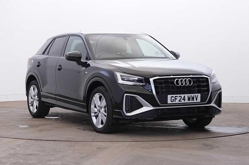 Black Used 2024 Audi Q2 S-Line SUV | £26,995 (Good price) - Image 1/4