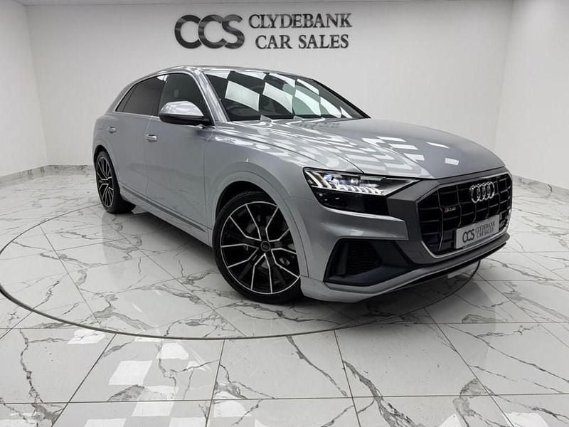 Silver Used 2018 Audi Q8 S-Line SUV | £35,995 (Fair price) - Image 1/4