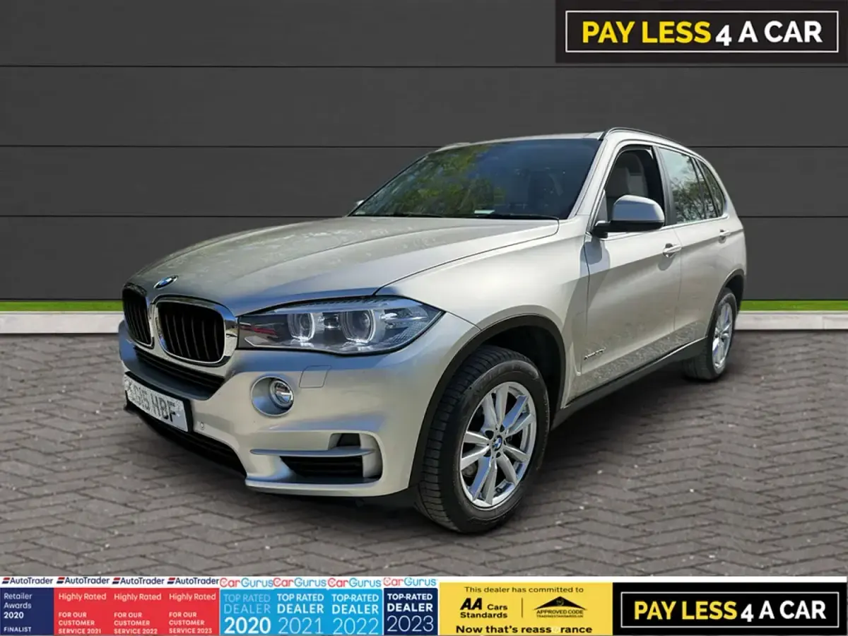 Used BMW X5 Luxury Line 2015 Silver SUV