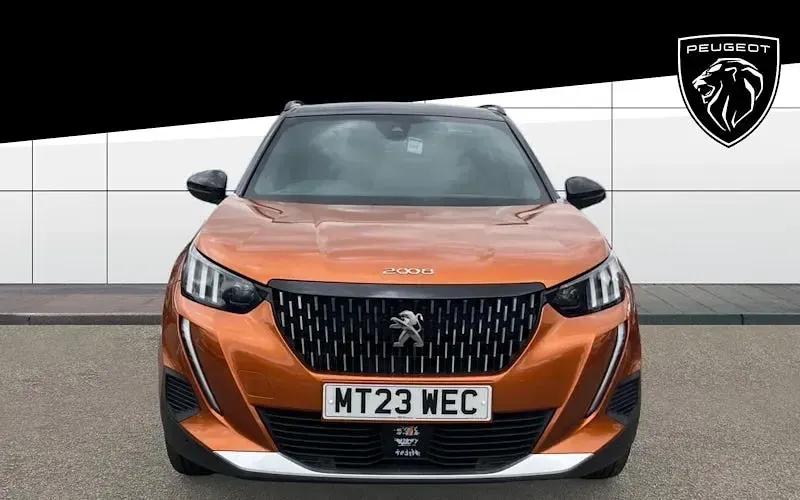 Used Peugeot 2008 GTi 131 HP (96 kW) 2023 Orange SUV