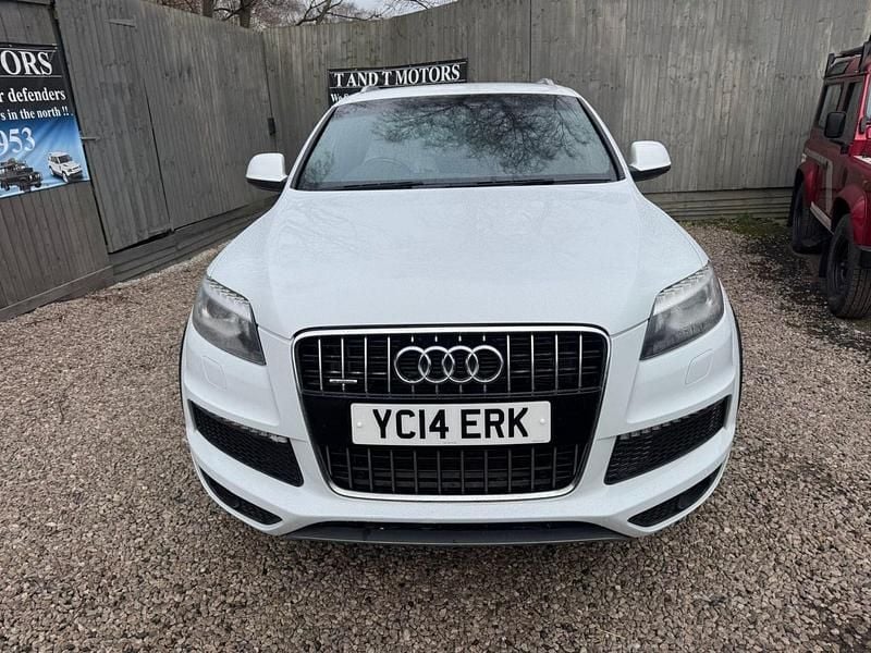 Used Audi Q7 S-line plus 2014 White SUV