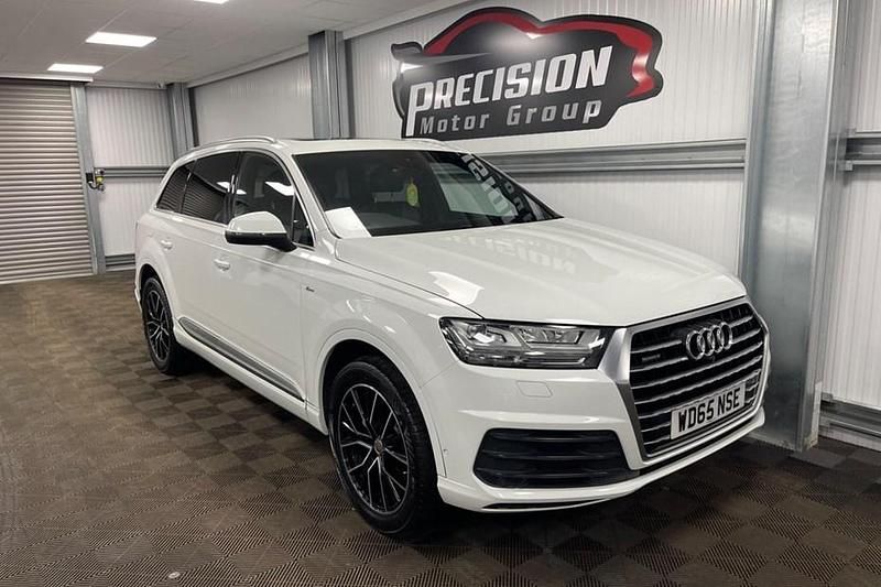 Used Audi Q7 S-Line 272 HP (200 kW) 2016 White SUV