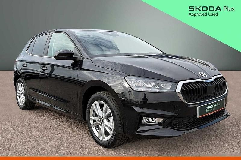 Used Skoda Fabia SE L 116 HP (85 kW) 2025 Black magic pearl effect Hatchback