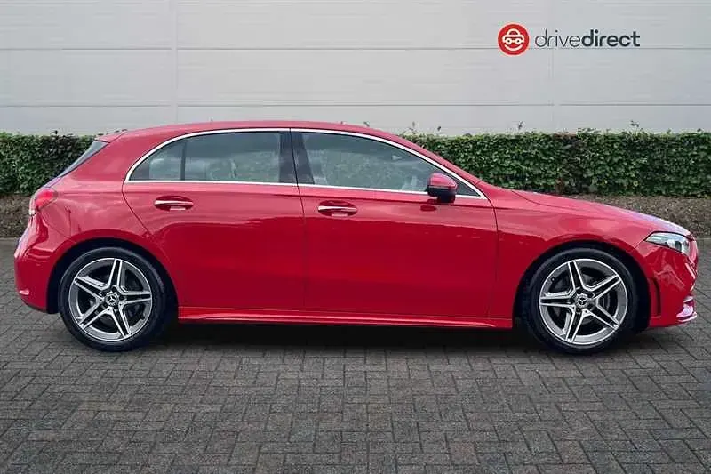 Used Mercedes A200 AMG Line Premium 2018 Red Hatchback