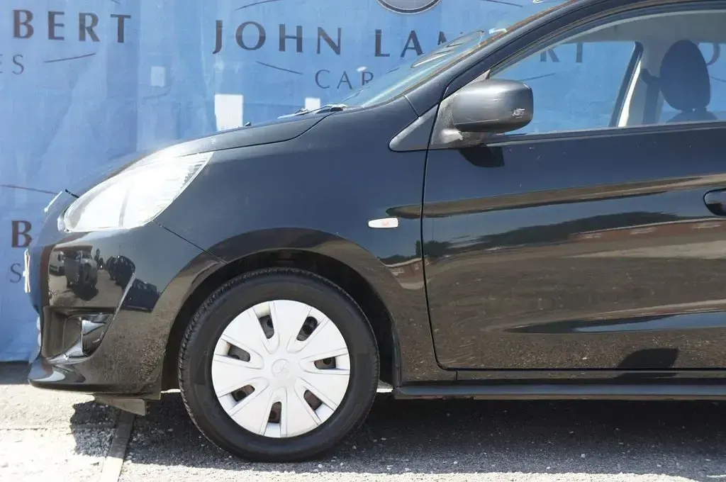 Used Mitsubishi Mirage 71 HP (52 kW) 2014 Black Hatchback