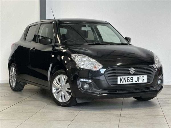 Pearl black metallic Used 2019 Suzuki Swift SZ-T Hatchback | £8,500 (Fair price) - Image 1/1