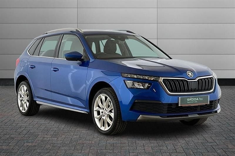 Used Skoda Kamiq SE L 150 HP (110 kW) 2021 Blue SUV