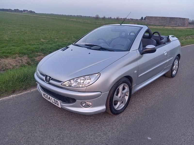 Used Peugeot 206 CC Allure 2004 Silver Cabriolet