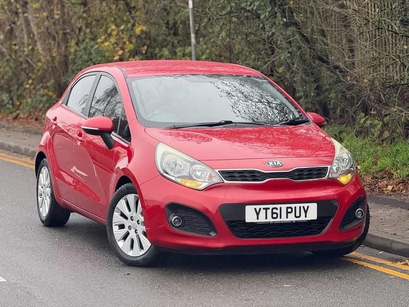 Red Used 2011 Kia Rio Hatchback | £4,845 (Fair price) - Image 1/4