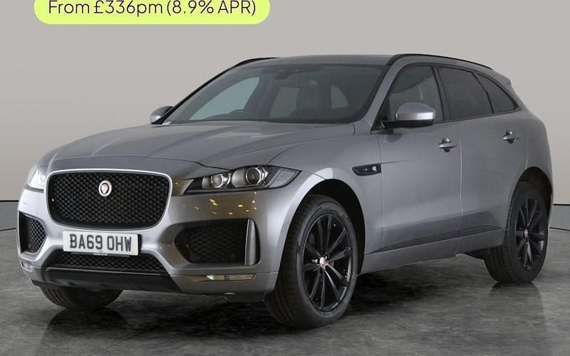 Used Jaguar F-Pace Chequered Flag 180 HP (132 kW) 2019 Grey SUV