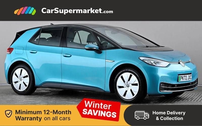 Turquoise Used 2022 VW ID.3 Pro Hatchback | £16,197 (Good price) - Image 1/3