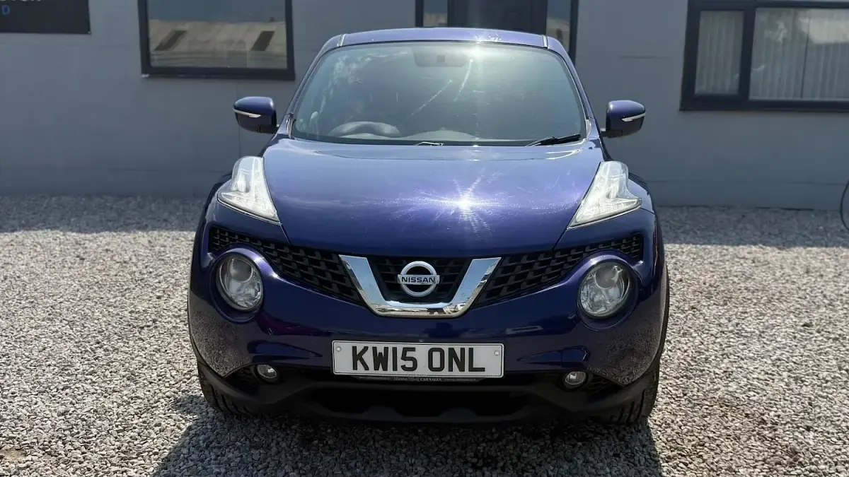 Used Nissan Juke Acenta Premium 110 HP (80 kW) 2015 Blue SUV