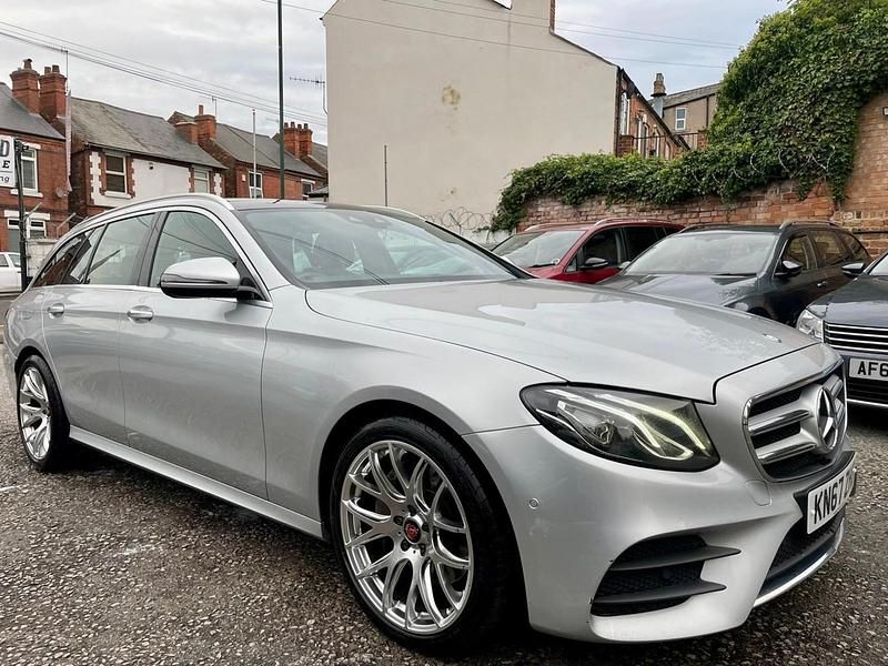Silver Used 2017 Mercedes E220 AMG Line Premium Estate | £13,995 (Fair price) - Image 1/4