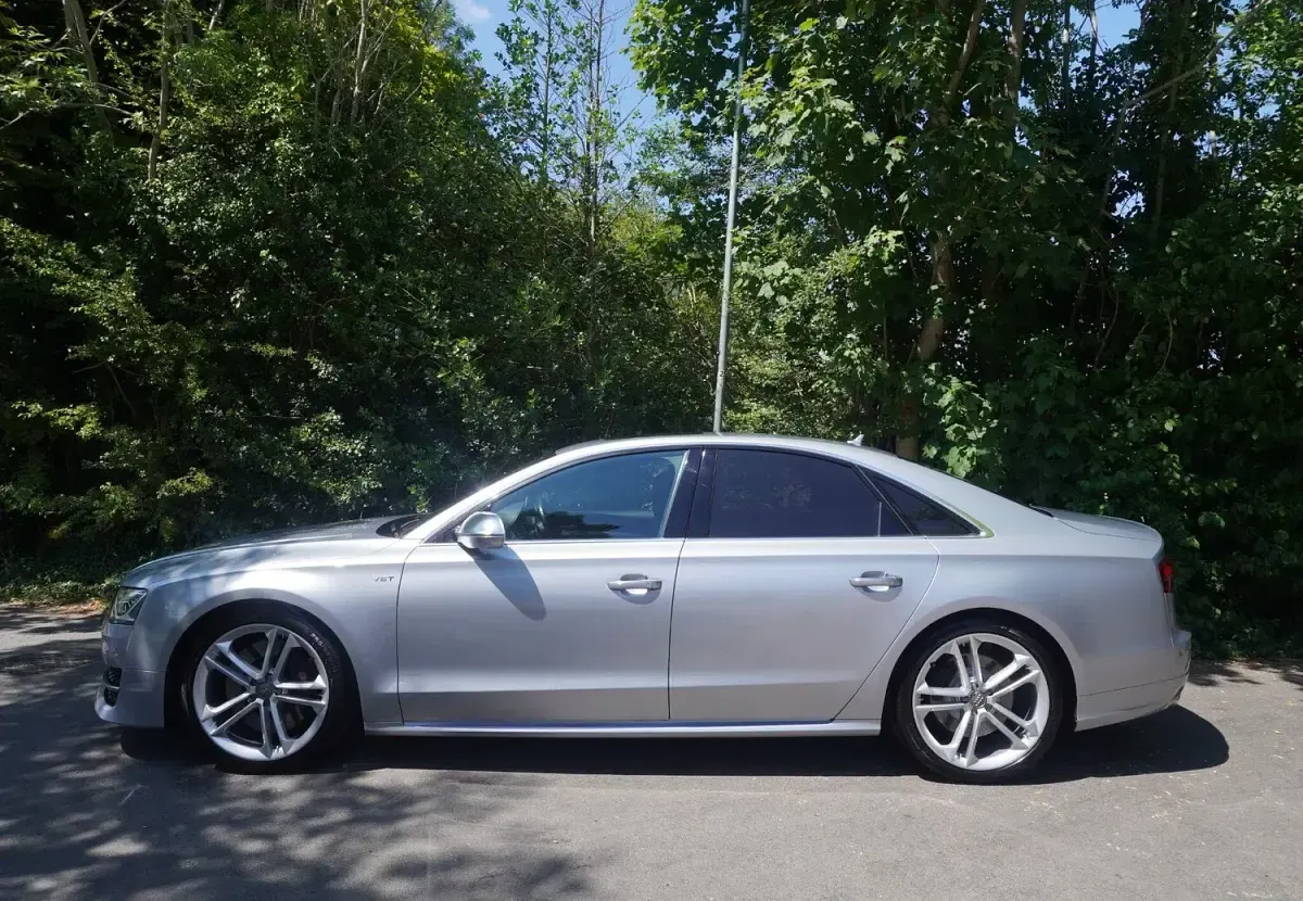 Used Audi S8 Comfort 2015 Silver Sedan