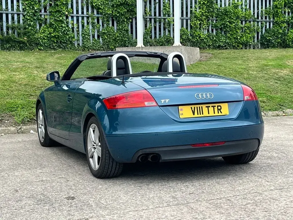 Used Audi TT Roadster Design 200 HP (147 kW) 2007 Blue Cabriolet
