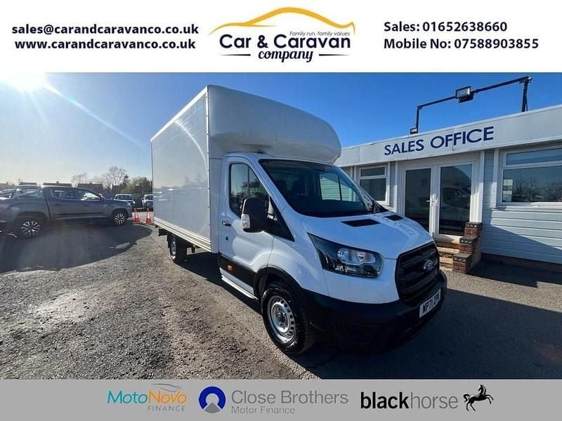 Used Ford Transit S 130 HP (95 kW) 2022 White Cabriolet
