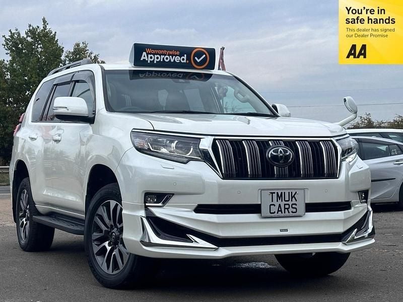 Pearl white Used 2023 Toyota Land Cruiser SUV | £39,995 - Image 1/4