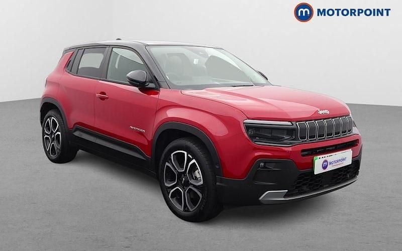 Red/black Used 2024 Jeep Avenger EV Summit SUV | £18,999 (Fair price) - Image 1/4