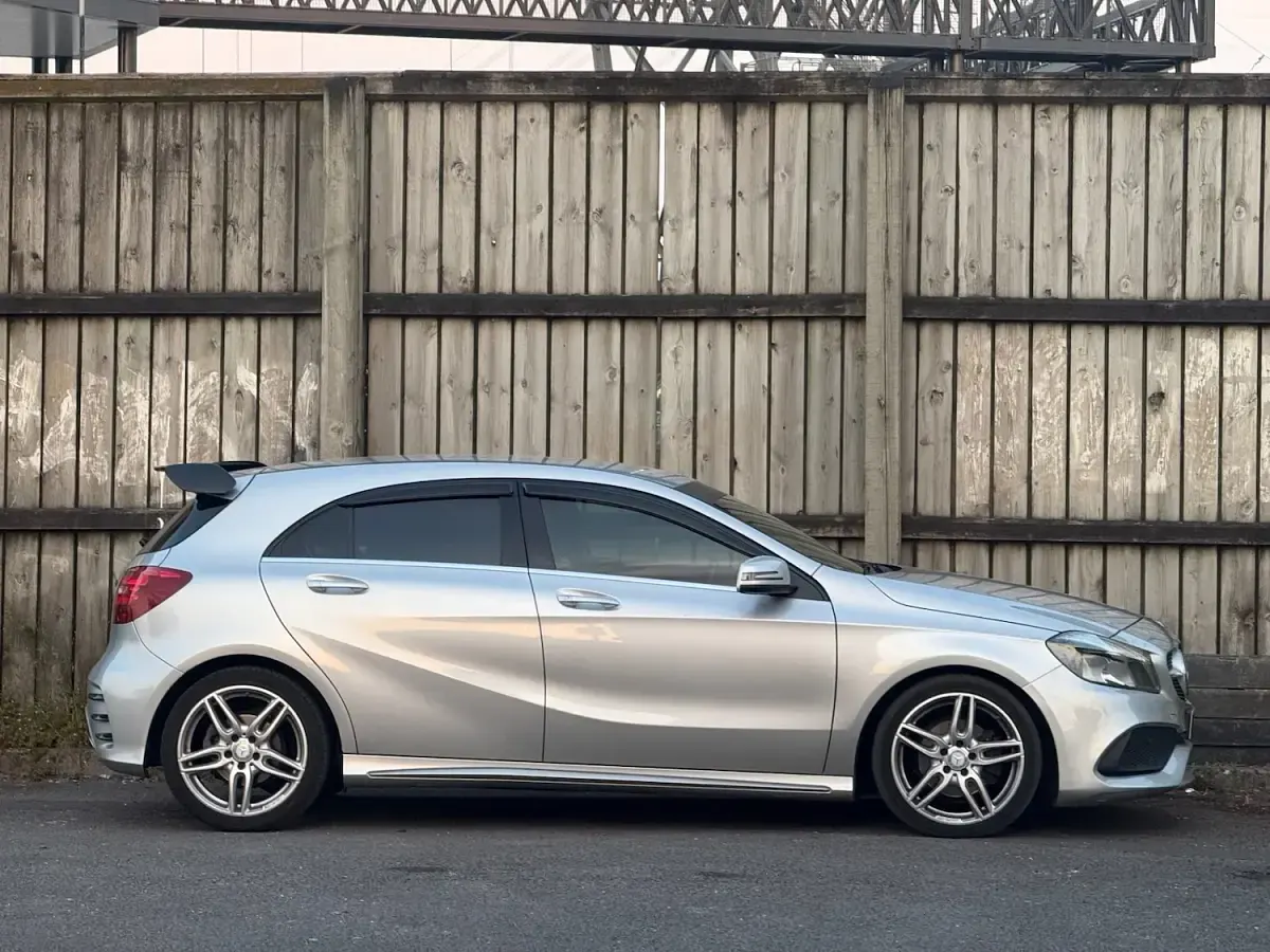 Used Mercedes A200 AMG line 2016 Silver Hatchback