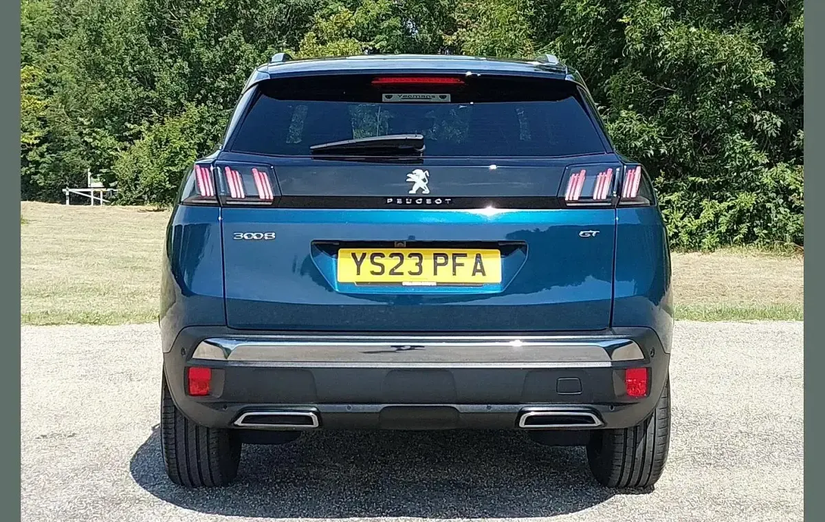Used Peugeot 3008 GT 129 HP (94 kW) 2023 Blue SUV