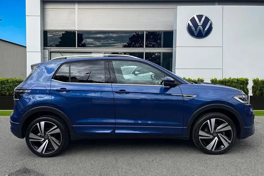 Used VW T-Cross R-line 150 HP (110 kW) 2023 Blue SUV