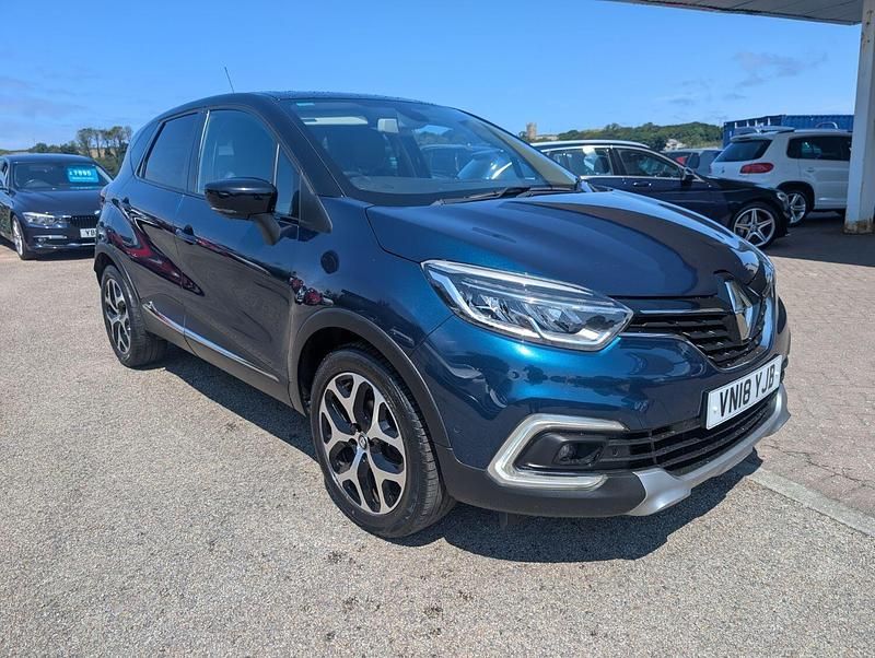 Blue Used 2018 Renault Captur GT-Line SUV | £7,495 (Fair price) - Image 1/4