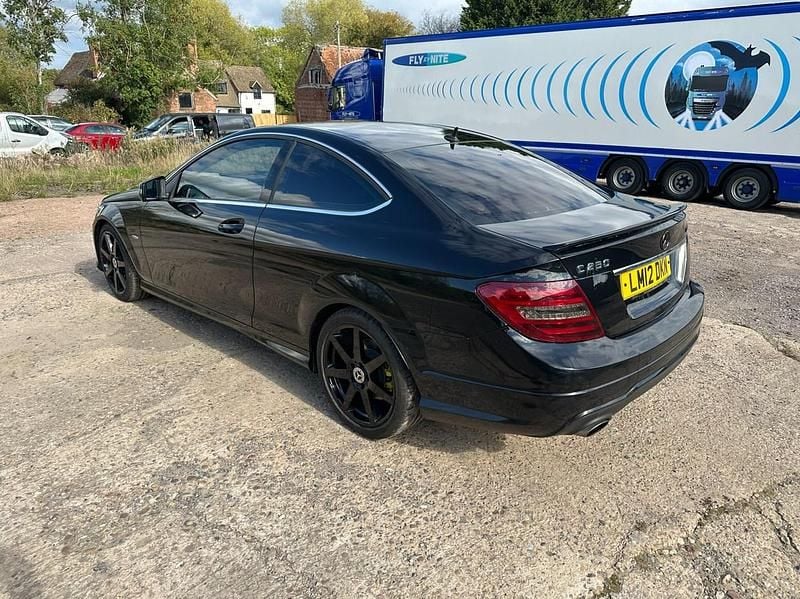 Used Mercedes C250 AMG 2012 Black Coupe