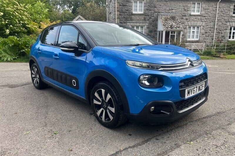 Blue Used 2017 Citroën C3 Flair Hatchback | £6,195 (Fair price) - Image 1/1