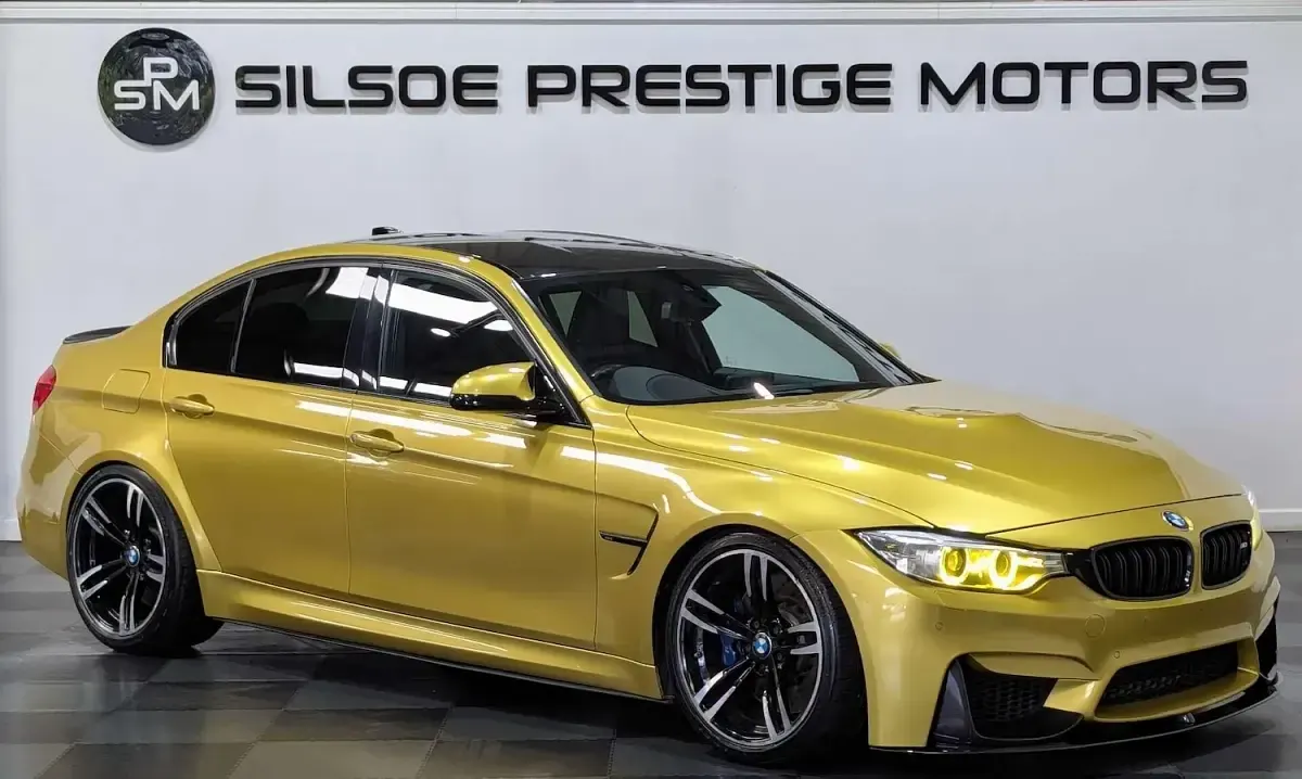Used BMW M3 Comfort Edition 2016 Yellow Sedan