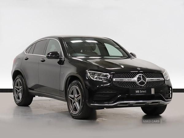 Black Used 2021 Mercedes E300 AMG line Coupe | £40,794 (Expensive) - Image 1/4