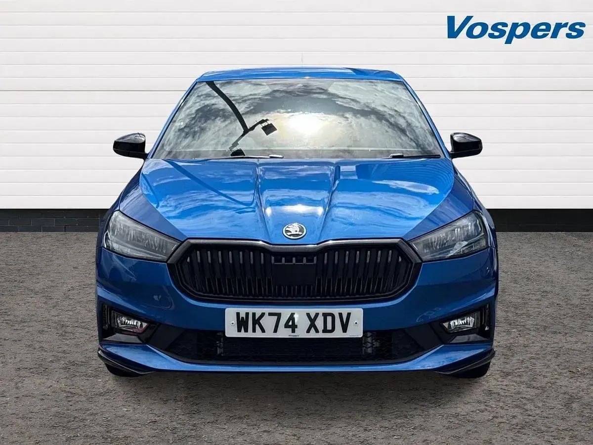Used Skoda Fabia Monte Carlo 116 HP (85 kW) 2024 Blue Hatchback