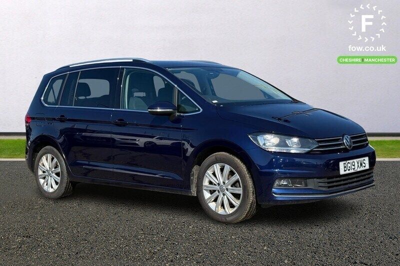 Blue Used 2019 VW Touran SEL MPV | £16,699 (Super price) - Image 1/4