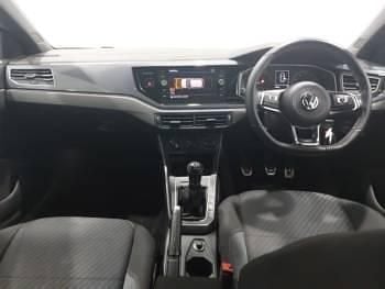 Used VW Polo R-line 115 HP (84 kW) 2020 Silver Hatchback