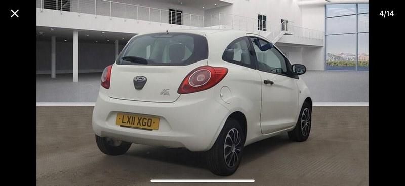 Used Ford Ka Studio 69 HP (50 kW) 2011 White Hatchback