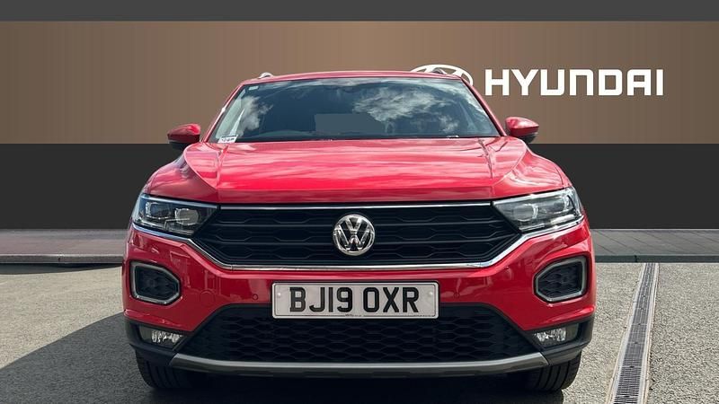 Używany VW T-Roc SEL 150 KM (110 kW) 2019 Czerwony SUV