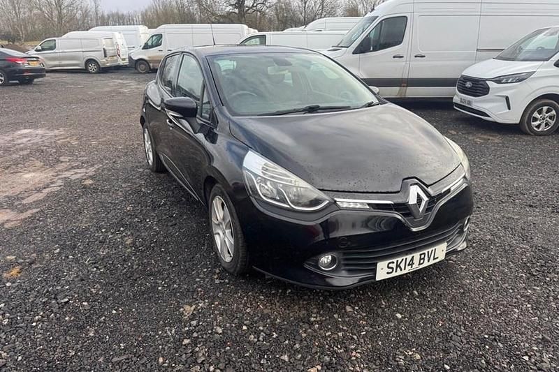 Used Renault Clio IV Dynamique 75 HP (55 kW) 2014 Black Hatchback