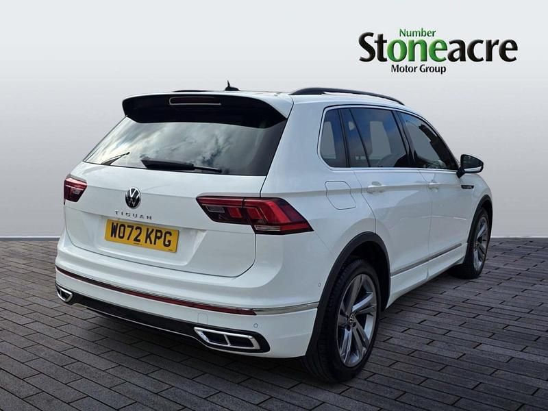 Used VW Tiguan R-line Edition 150 HP (110 kW) 2023 White SUV