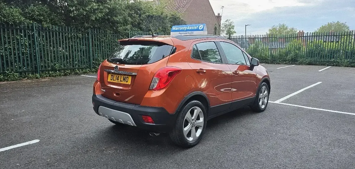 Used Vauxhall Mokka 115 HP (84 kW) 2014 Orange SUV