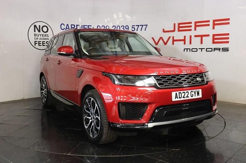 Red Used 2022 Land Rover Range Rover Sport HSE SUV | £32,988 (Super price) - Image 1/4