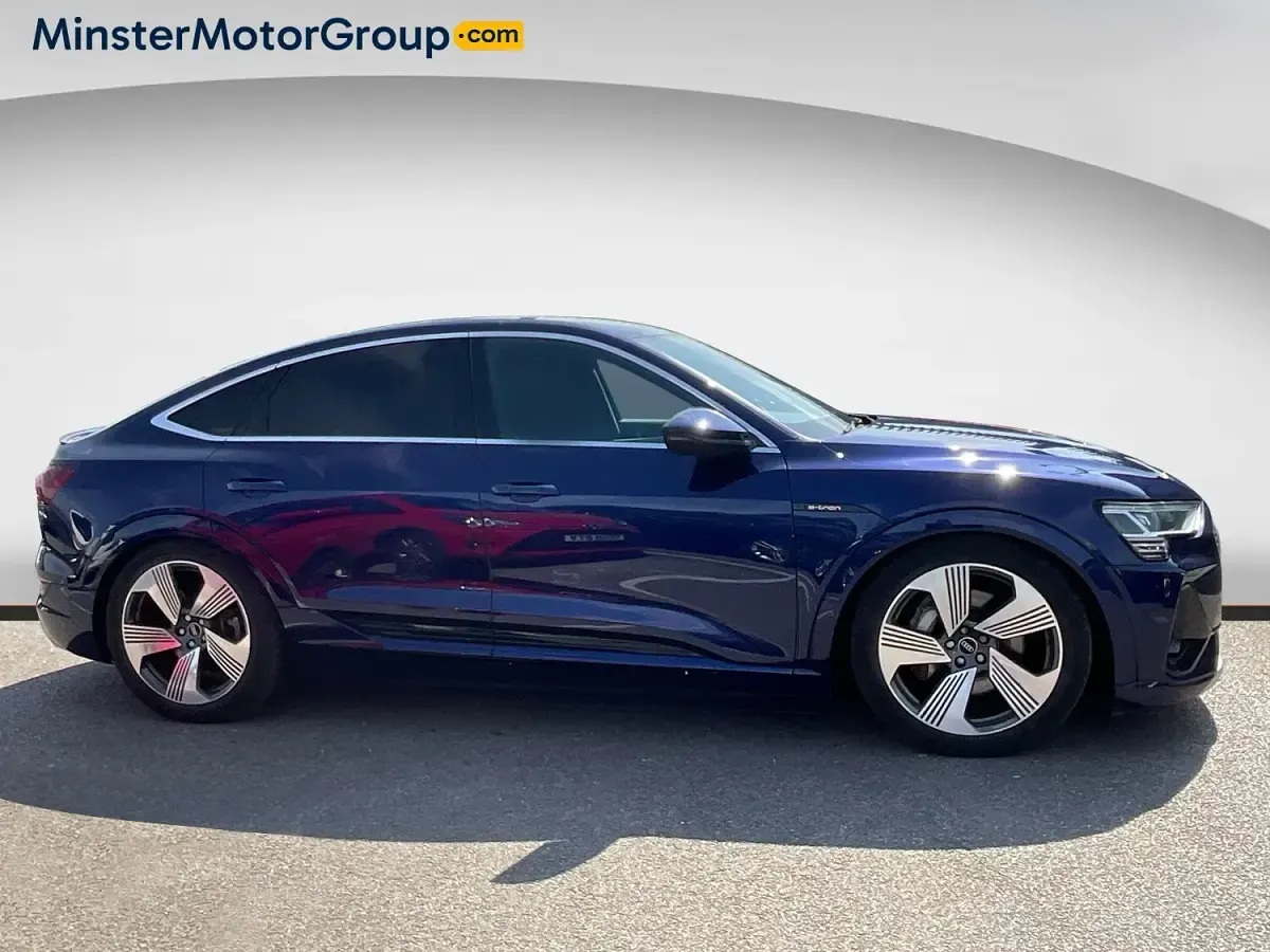 Used Audi e-tron S-Line 300 kW (408 HP) 2021 Blue SUV