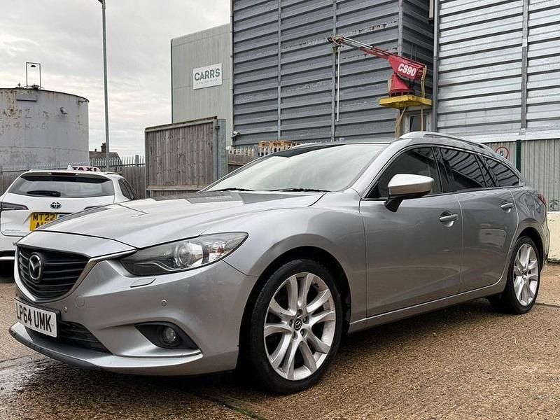 Begagnad Mazda 6 Inclusive 175 HK (128 kW) 2015 Silver Kombi