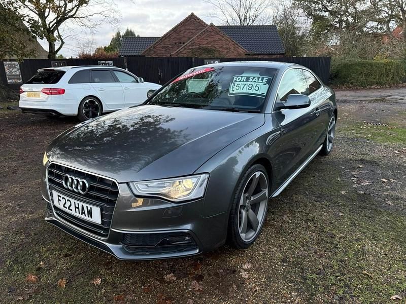 Grey Used 2013 Audi A5 S-Line Coupe | £5,795 (Super price) - Image 1/4