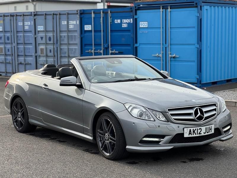Silver Used 2012 Mercedes E220 Cabriolet | £4,395 (Fair price) - Image 1/4