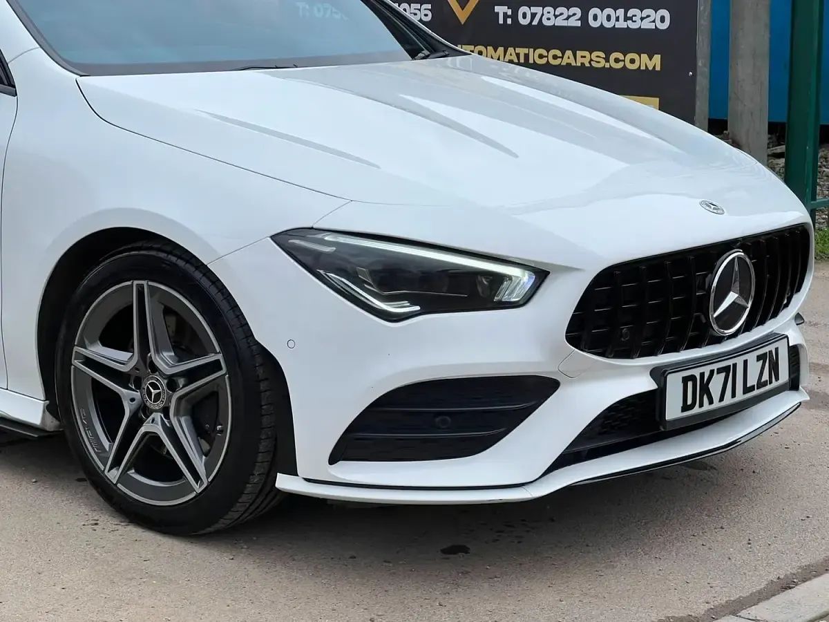 Used Mercedes CLA220 AMG Line Premium Plus 2021 White Coupe