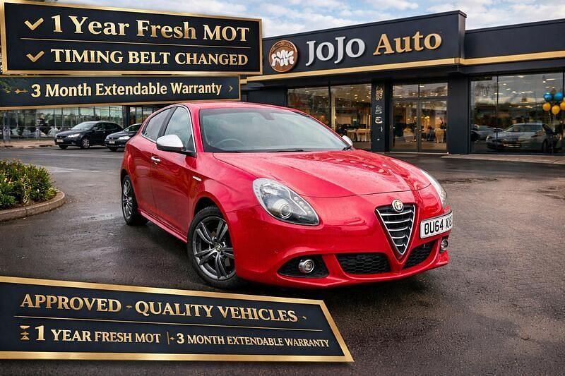 Used Alfa Romeo Giulietta Exclusive 170 HP (125 kW) 2014 Red Hatchback