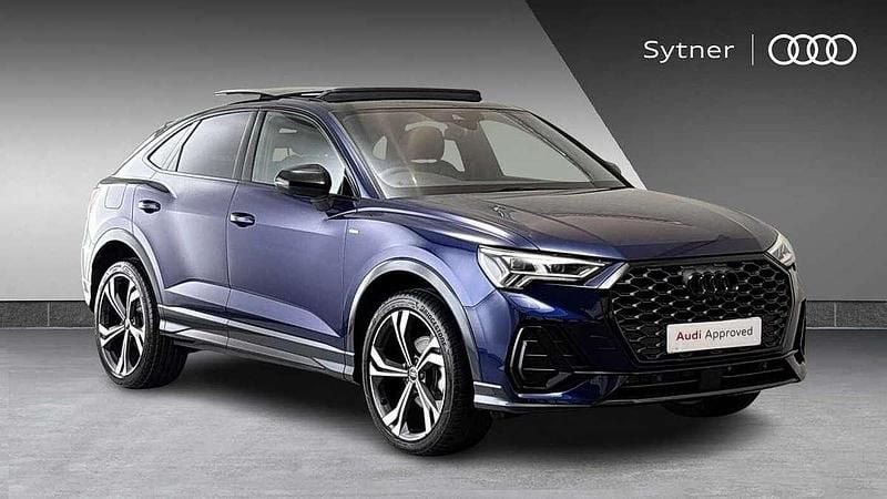 Blue Used 2025 Audi Q3 Black Edition SUV | £35,750 (Fair price) - Image 1/4