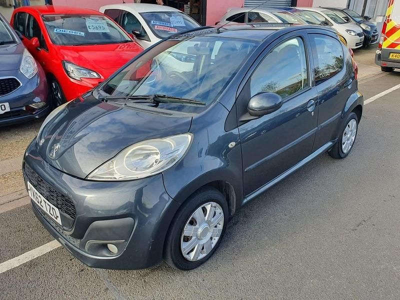 Grey Used 2012 Peugeot 107 Active Hatchback | £2,695 (Fair price) - Image 1/4